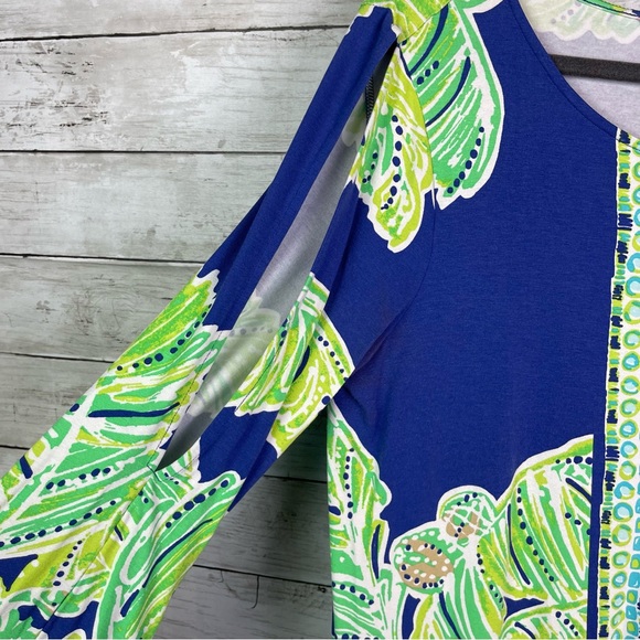 Ophelia Swing Dress: Where Palm Prints Meet Paradise - Lilly Pulitzer - Picture 5 of 8